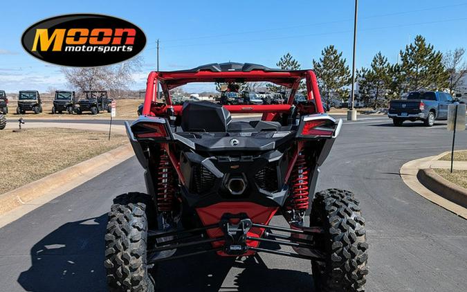 2024 Can-Am Maverick X3 X ds Turbo RR Fiery Red & Hyper Silver