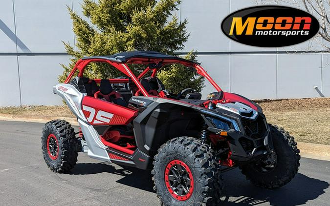 2024 Can-Am Maverick X3 X ds Turbo RR Fiery Red & Hyper Silver