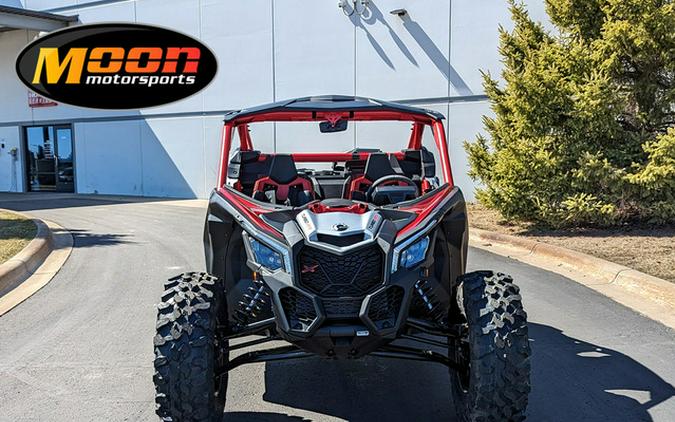 2024 Can-Am Maverick X3 X ds Turbo RR Fiery Red & Hyper Silver