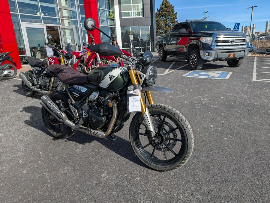 2025 Triumph Scrambler 400 X