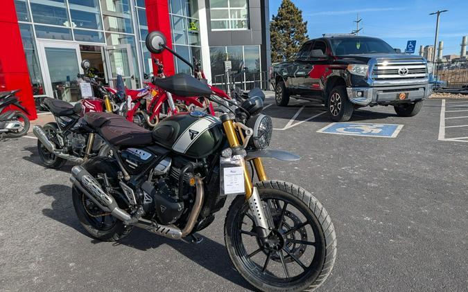 2025 Triumph Scrambler 400 X