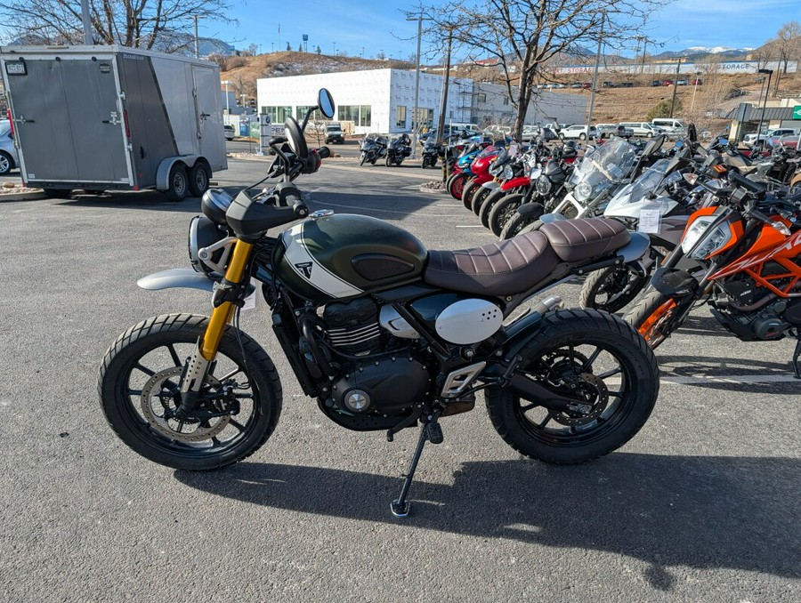 2025 Triumph Scrambler 400 X