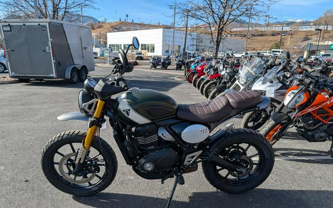 2025 Triumph Scrambler 400 X