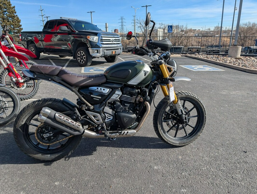 2025 Triumph Scrambler 400 X