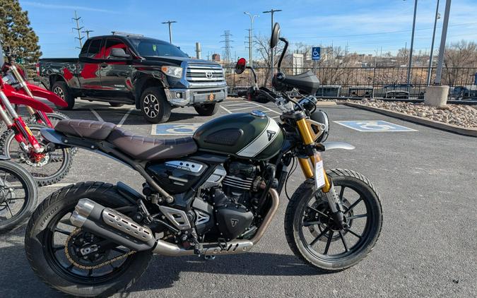 2025 Triumph Scrambler 400 X
