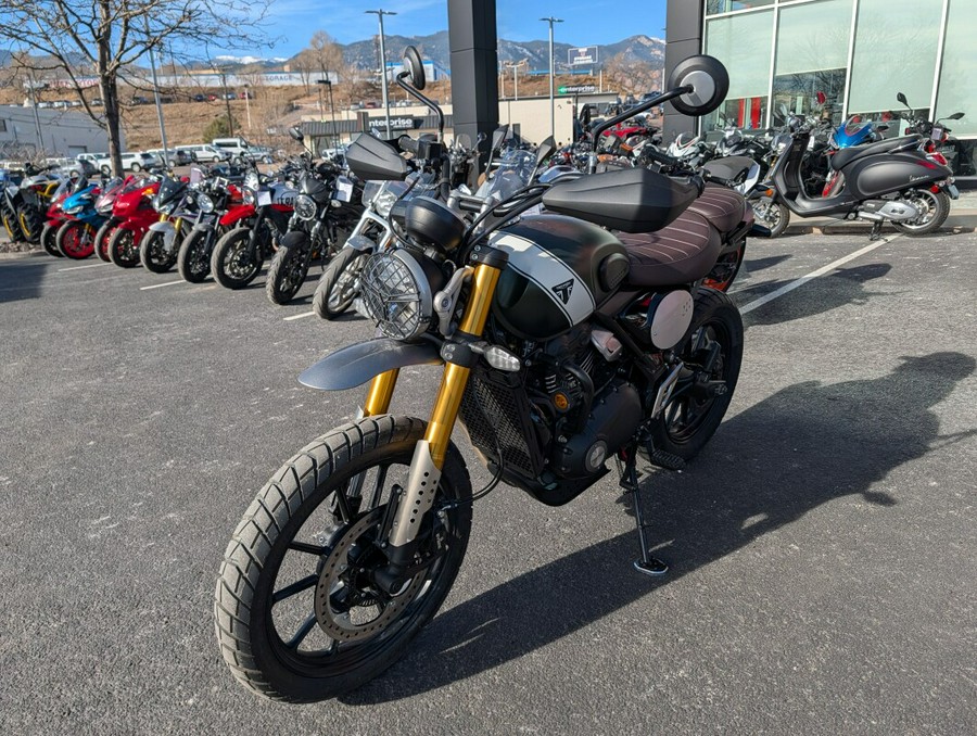 2025 Triumph Scrambler 400 X