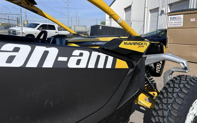 2024 Can-Am® Maverick R X RS with Smart-Shox Carbon Black & Neo Yellow