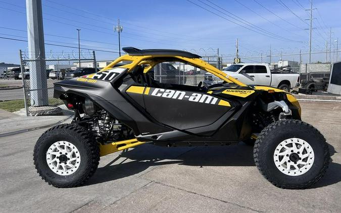 2024 Can-Am® Maverick R X RS with Smart-Shox Carbon Black & Neo Yellow