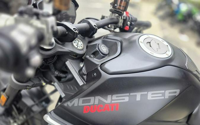 2022 Ducati Monster + Dark Stealth