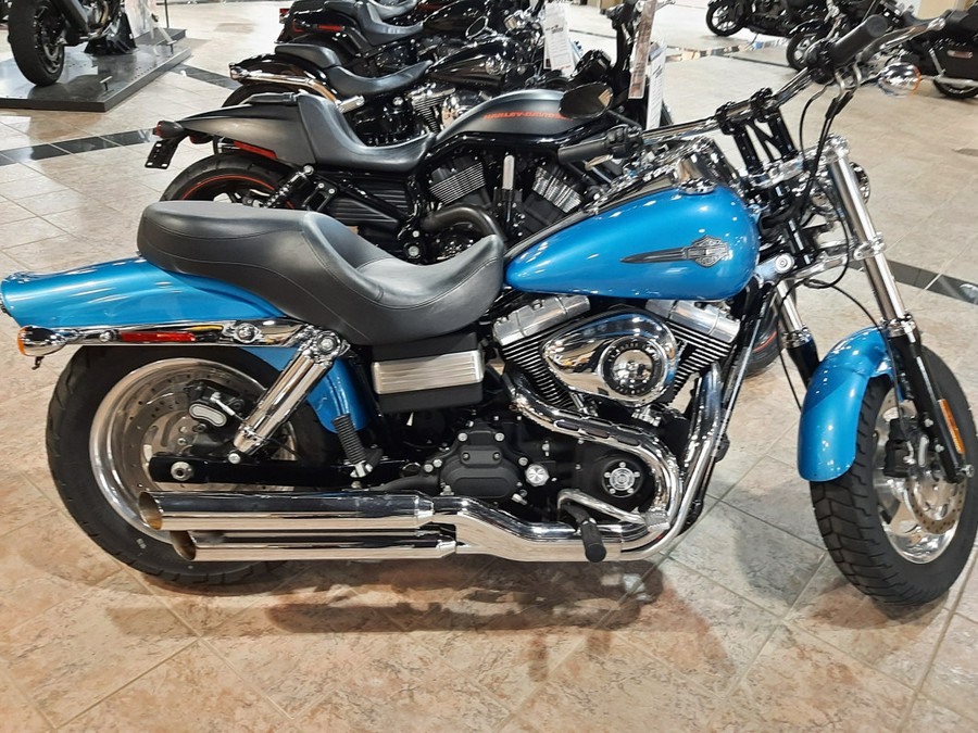 2011 Harley-Davidson Fat Bob in Cool Blue Pearl