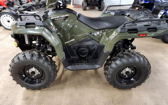 New 2024 POLARIS SPORTSMAN 450 HO SAGE GREEN