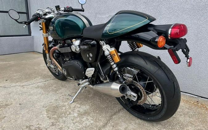 2025 Triumph Thruxton RS Final Edition Competition Green