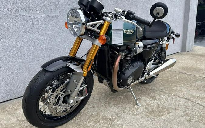 2025 Triumph Thruxton RS Final Edition Competition Green