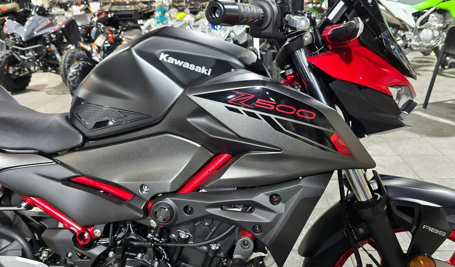 2024 Kawasaki Z500 SE ABS