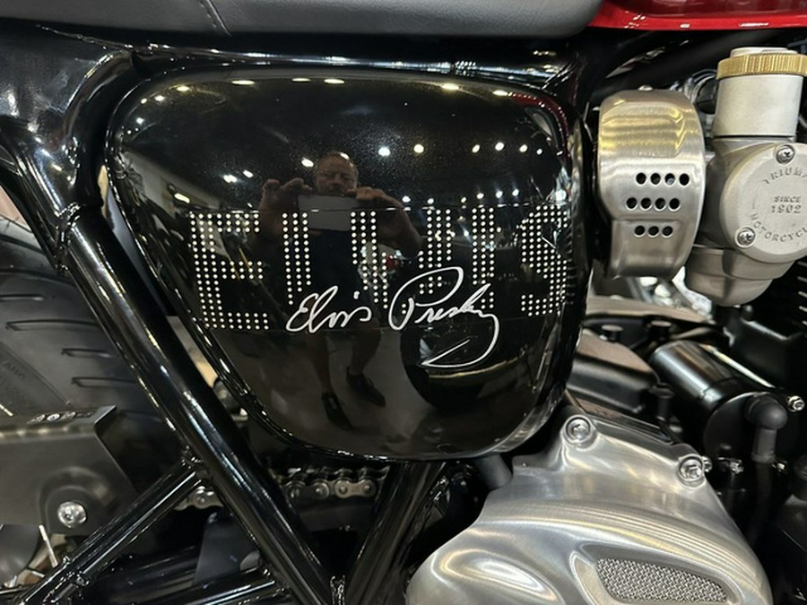 2025 Triumph Bonneville T120 Elvis Presley Limited Edition Carn