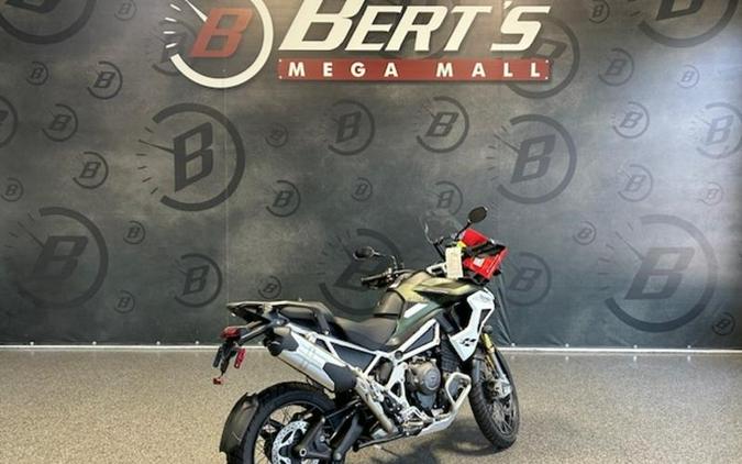 2025 Triumph Tiger 1200 Rally Pro Matt Khaki Green