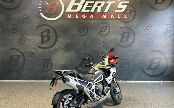 2025 Triumph Tiger 1200 Rally Pro Matt Khaki Green