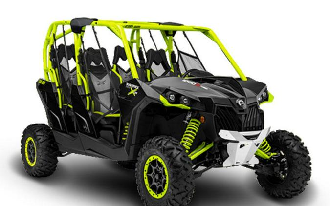 2015 Can-Am® Maverick™ MAX X® ds 1000R Turbo Carbon Black & Manta Green