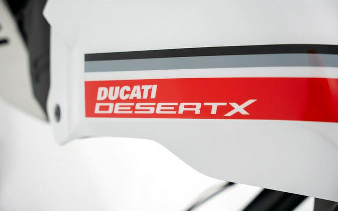 2024 Ducati Desertx White Livery