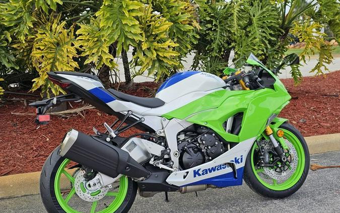 2024 Kawasaki Ninja ZX-6R 40th Anniversary Edition ABS