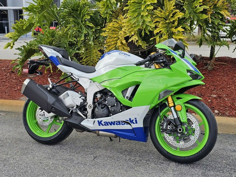 2024 Kawasaki Ninja ZX-6R 40th Anniversary Edition ABS