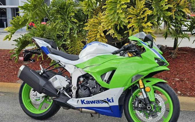 2024 Kawasaki Ninja ZX-6R 40th Anniversary Edition ABS