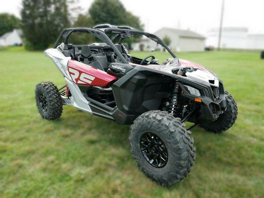 2024 Can-Am Maverick X3 RS Turbo Red & Silver