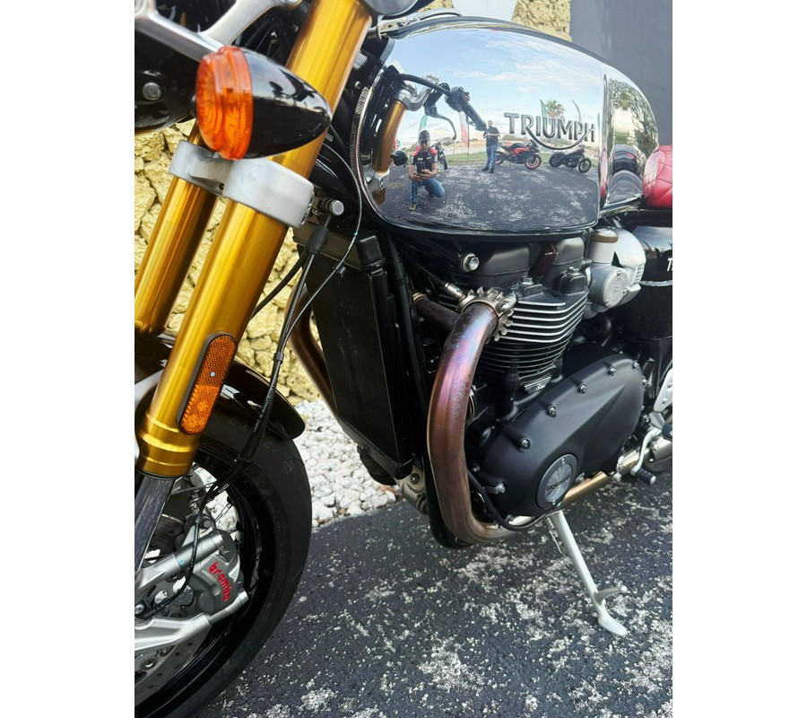 2023 Triumph Thruxton RS Chrome Edition