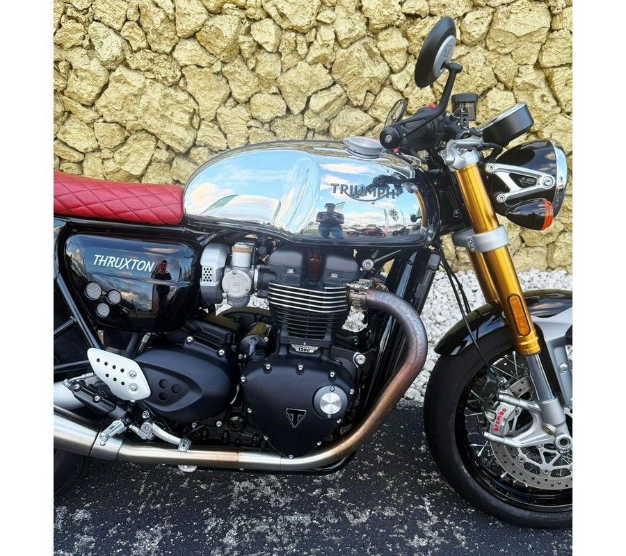 2023 Triumph Thruxton RS Chrome Edition