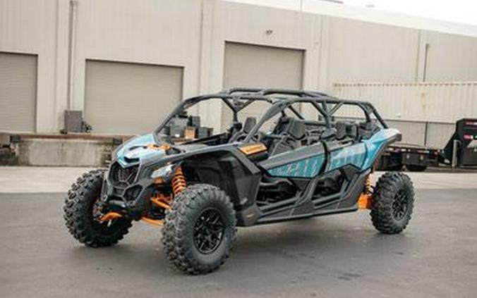 2026 Can-Am® Maverick X3 MAX DS Turbo Scandi Blue & Orange Crush