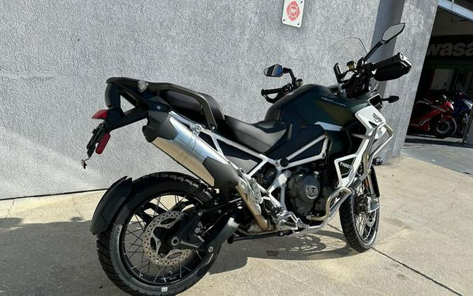 2024 Triumph Tiger 1200 Rally Explorer Matt Khaki Green