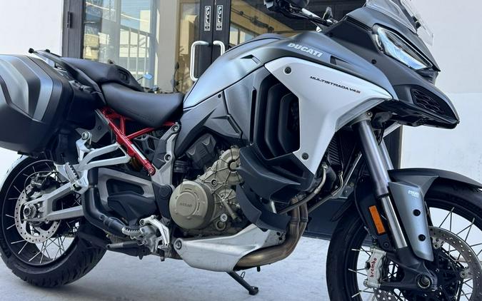 2022 Ducati Multistrada V4S Aviator Grey / Spoked Wheels