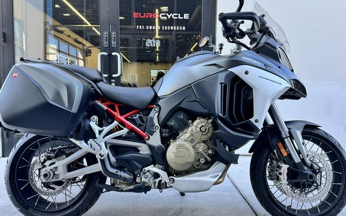 2022 Ducati Multistrada V4S Aviator Grey / Spoked Wheels