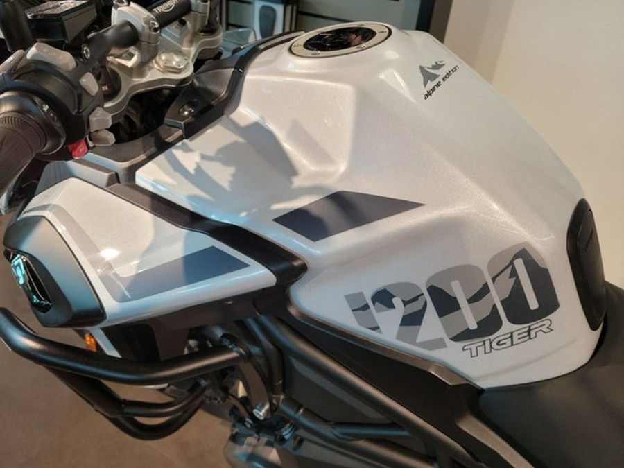 2020 Triumph Tiger 1200 Alpine Edition Snowdonia White