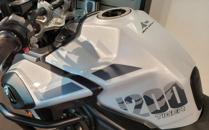 2020 Triumph Tiger 1200 Alpine Edition Snowdonia White