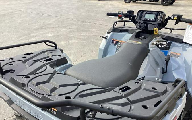 New 2024 POLARIS SPORTSMAN 570 PREMIUM STORM GRAY