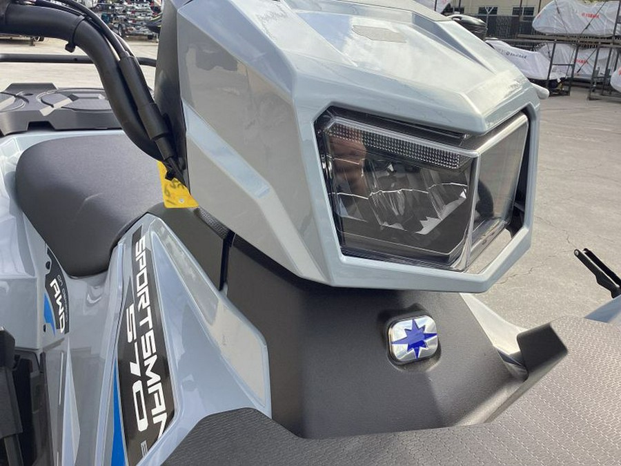 New 2024 POLARIS SPORTSMAN 570 PREMIUM STORM GRAY