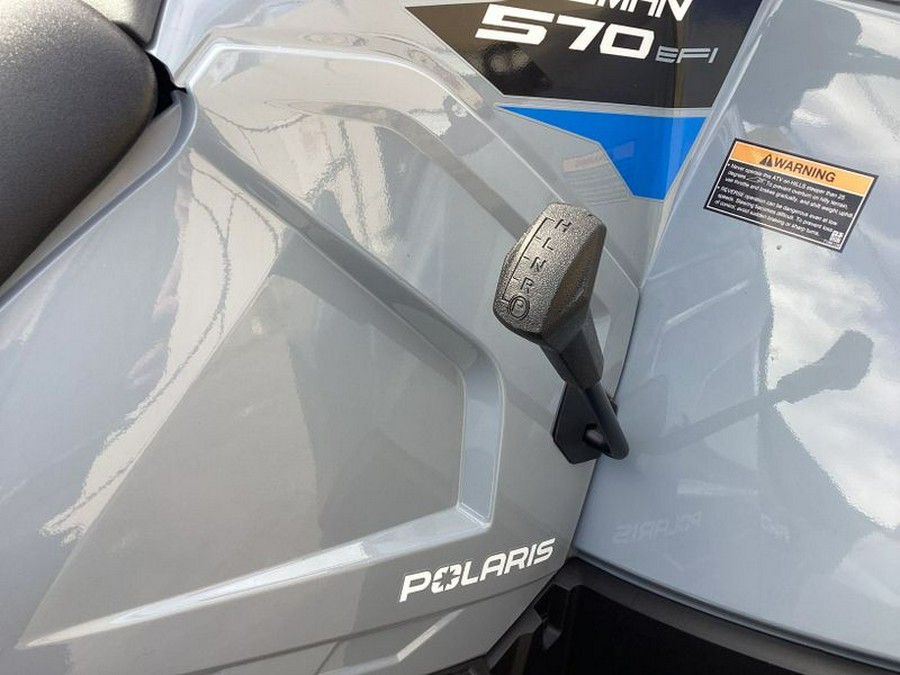 New 2024 POLARIS SPORTSMAN 570 PREMIUM STORM GRAY