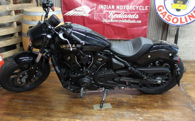 2025 Indian Motorcycle® Scout® Bobber Limited +Tech Black Metallic
