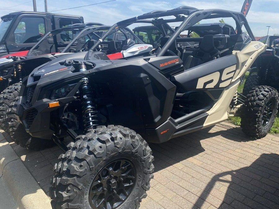 2023 Can-Am® Maverick X3 RS Turbo RR Desert Tan & Carbon Black