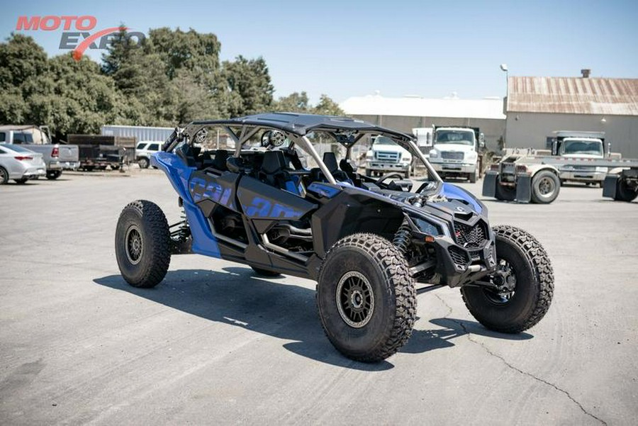 2024 Can-Am® Maverick X3 MAX X rs Turbo RR with Smart-Shox Dazzling Blue & Carbon Black