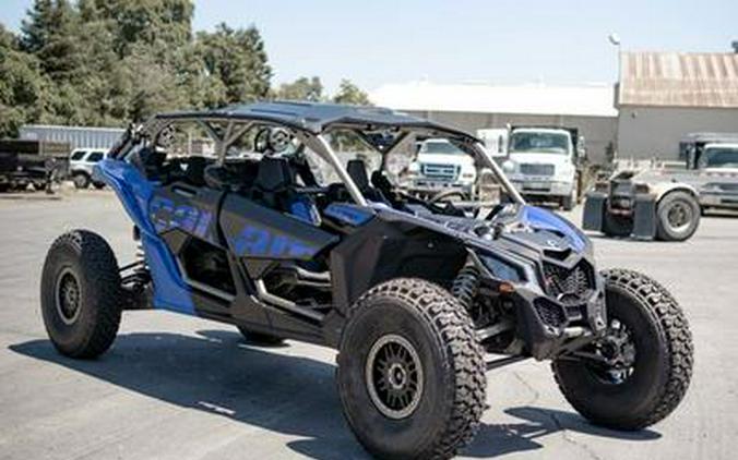 2024 Can-Am® Maverick X3 MAX X rs Turbo RR with Smart-Shox Dazzling Blue & Carbon Black