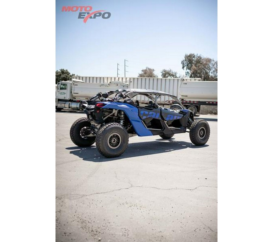 2024 Can-Am® Maverick X3 MAX X rs Turbo RR with Smart-Shox Dazzling Blue & Carbon Black