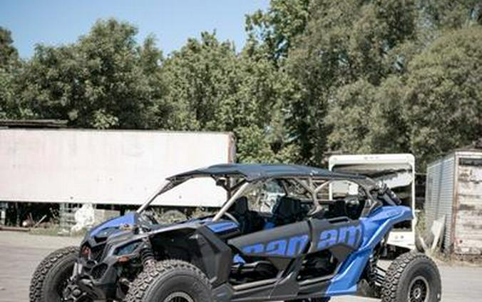 2024 Can-Am® Maverick X3 MAX X rs Turbo RR with Smart-Shox Dazzling Blue & Carbon Black