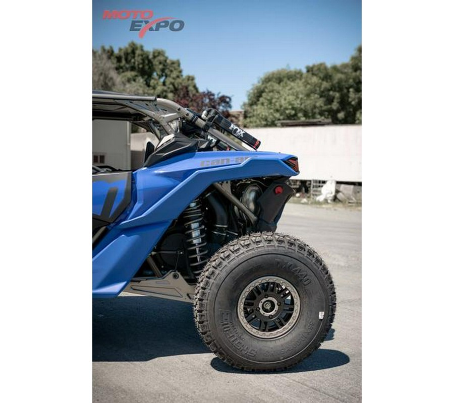 2024 Can-Am® Maverick X3 MAX X rs Turbo RR with Smart-Shox Dazzling Blue & Carbon Black