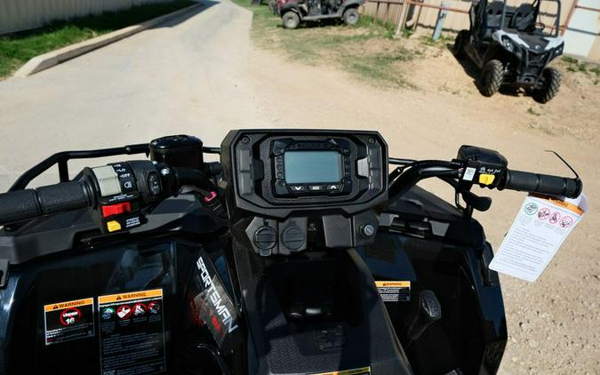 New 2024 POLARIS SPORTSMAN 570 TRAIL ONYX BLACK