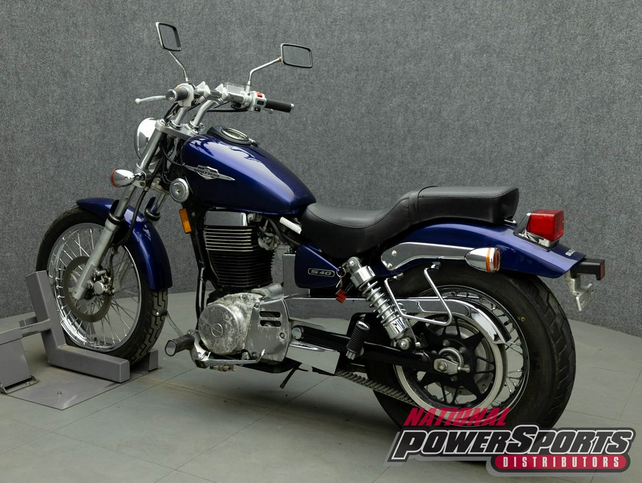 2007 SUZUKI S40 BOULEVARD 650