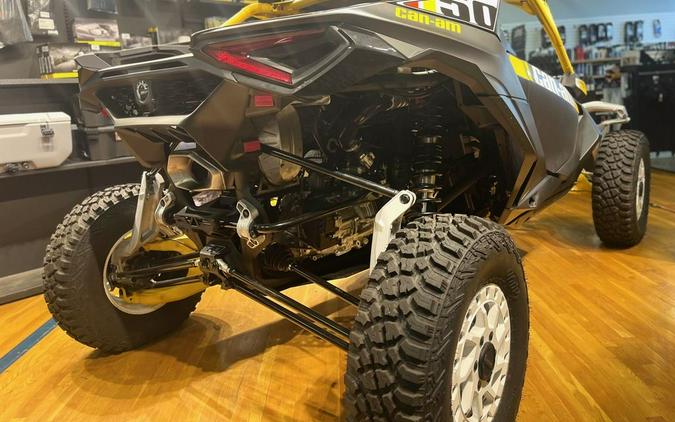 2024 Can-Am® Maverick R X RS with Smart-Shox Carbon Black & Neo Yellow