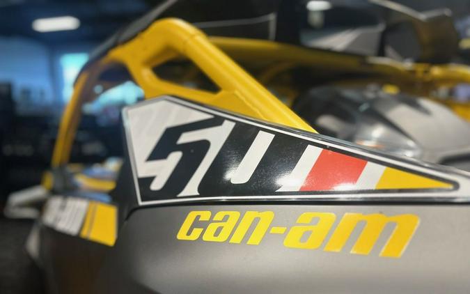 2024 Can-Am® Maverick R X RS with Smart-Shox Carbon Black & Neo Yellow