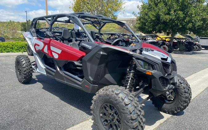 2024 Can-Am® Maverick X3 MAX RS Turbo Fiery Red & Hyper Silver